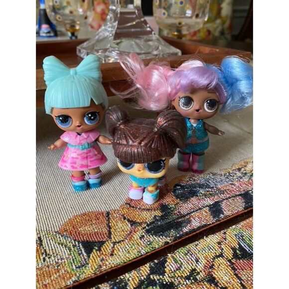 EUC LOL Surprise Doll Lil Pet Secret Agent Slumber Party Makeover Hair Set - Picture 9 of 10